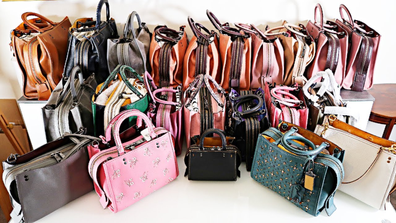 Huge Coach Rogue Collection | Rogue 17, 25, 31, 36 & Rogue Shoulder Bags | Disney x Coach