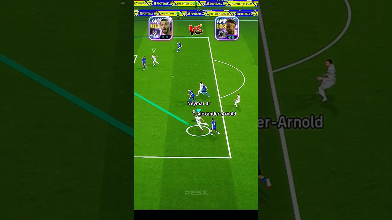 Can De Gea Save Neymar Jr Unstoppable Blitz Curl Shot?!🥶 #efootball #drpesmobile #efootball2026