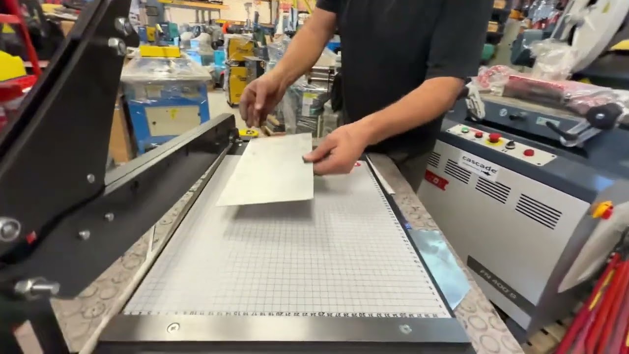 Çağlayan TMH Tablo Tip Giyotin Makas Numune Parça kesimi