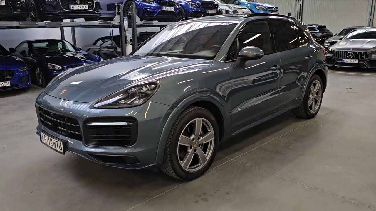 Porsche Cayenne 3.0 V6 340 KM, 2019. Konfiguracja na 665 618,00 zł. Wideoprezentacja.