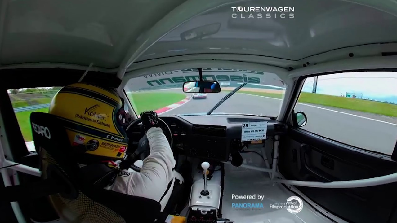 360 Grad Onboard - Ch. Menzel - BMW E30 M3 DTM