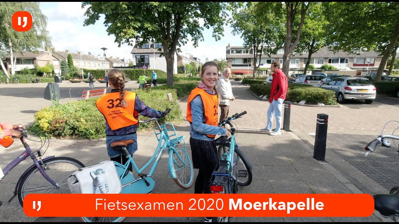 Fietsexamen 2020 groepen 7 Rehobothschool Moerkapelle