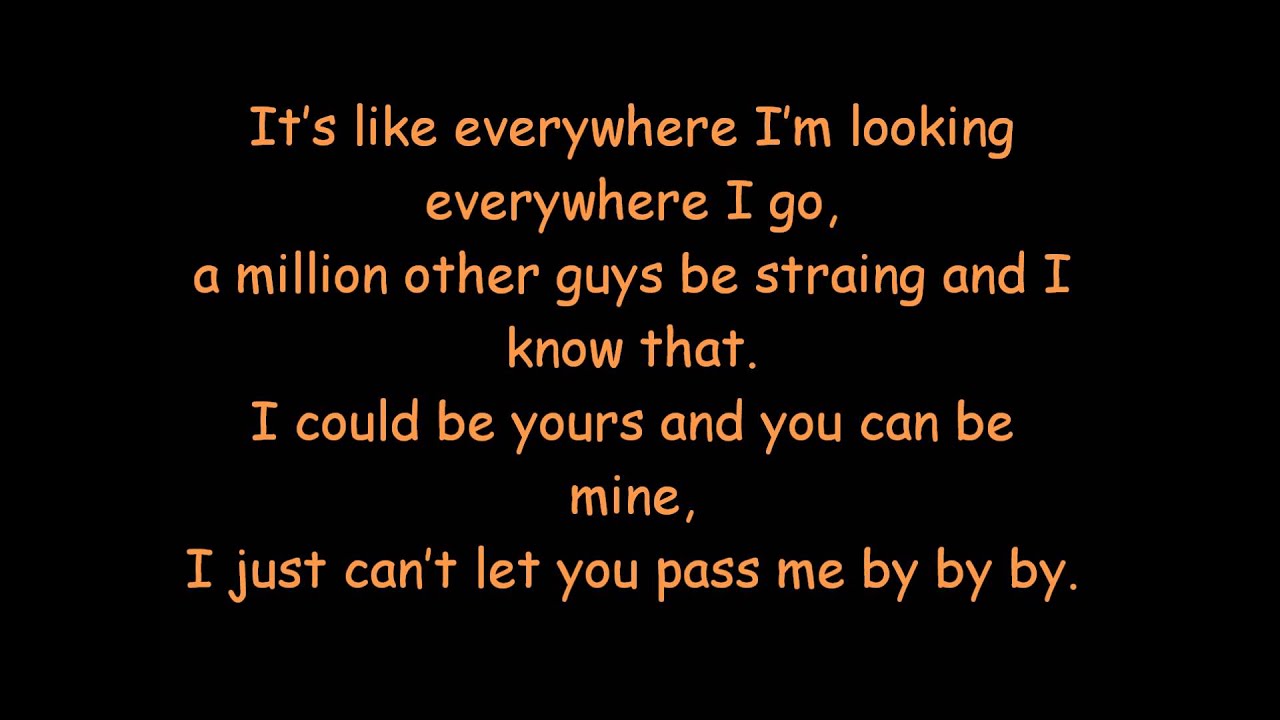 Pass me by - R5 (Lyrics)