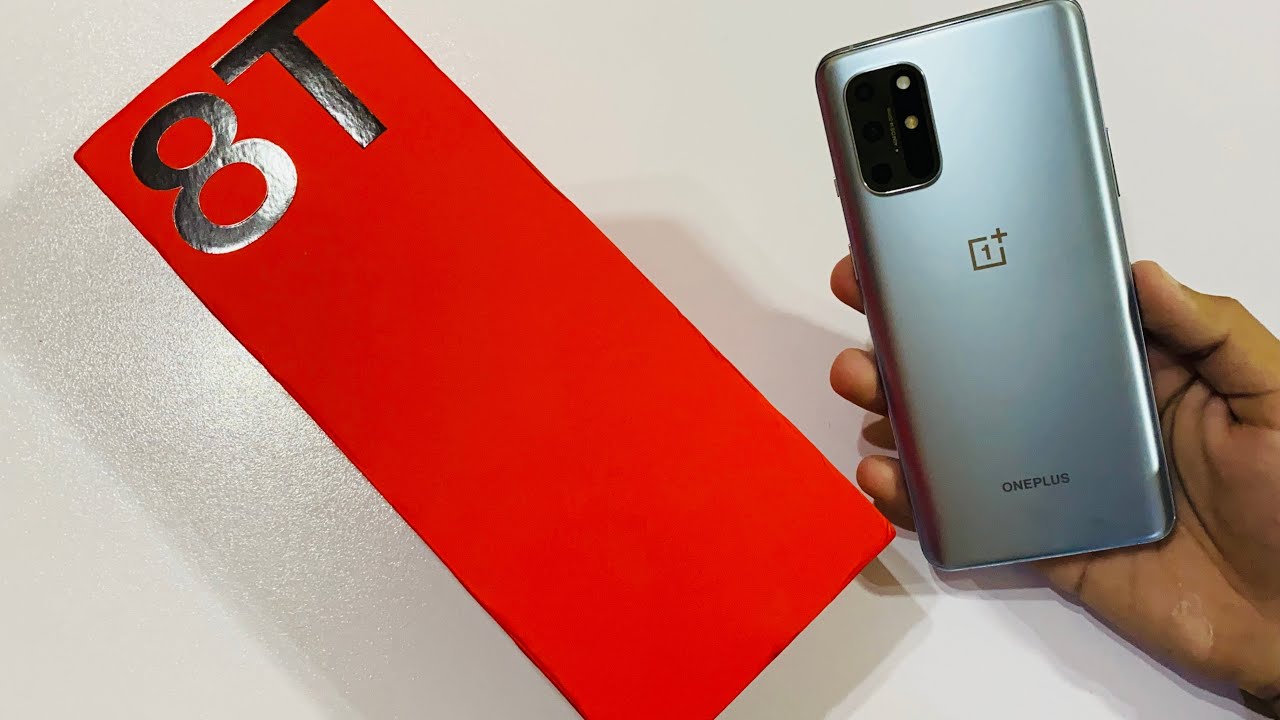 ONE PLUS 8T - UNBOXING!! (4K) LUNAR SILVER.