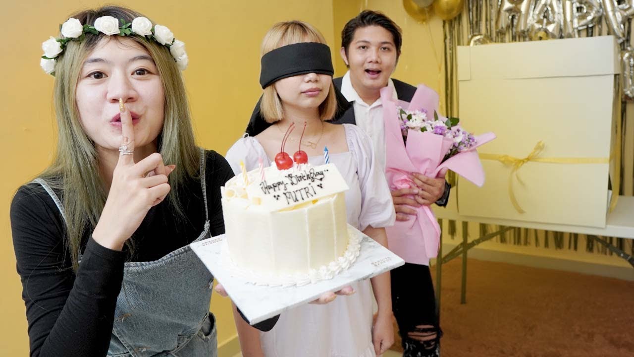 SURPRISE ULANG TAHUN PUTRI!! DIA SAMPAI TERHARU!!