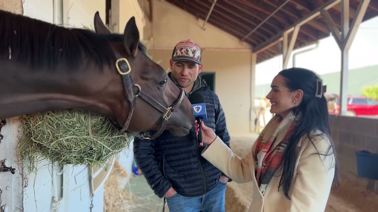 Whit Beckman on Honor Marie leading up to Kentucky Derby.