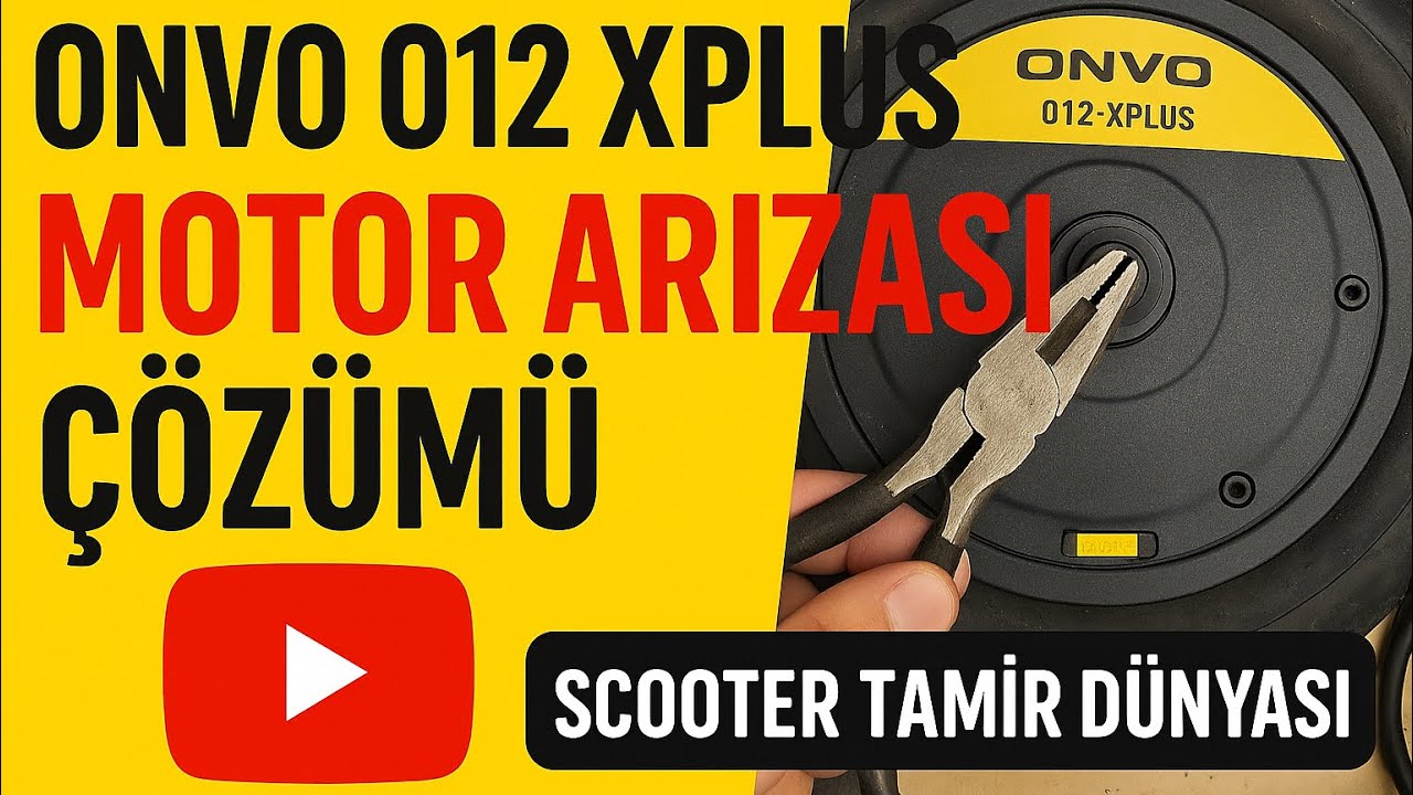 Onvo 012 Xplus Motor Arızası | Tamir Vlog 🔧⚡