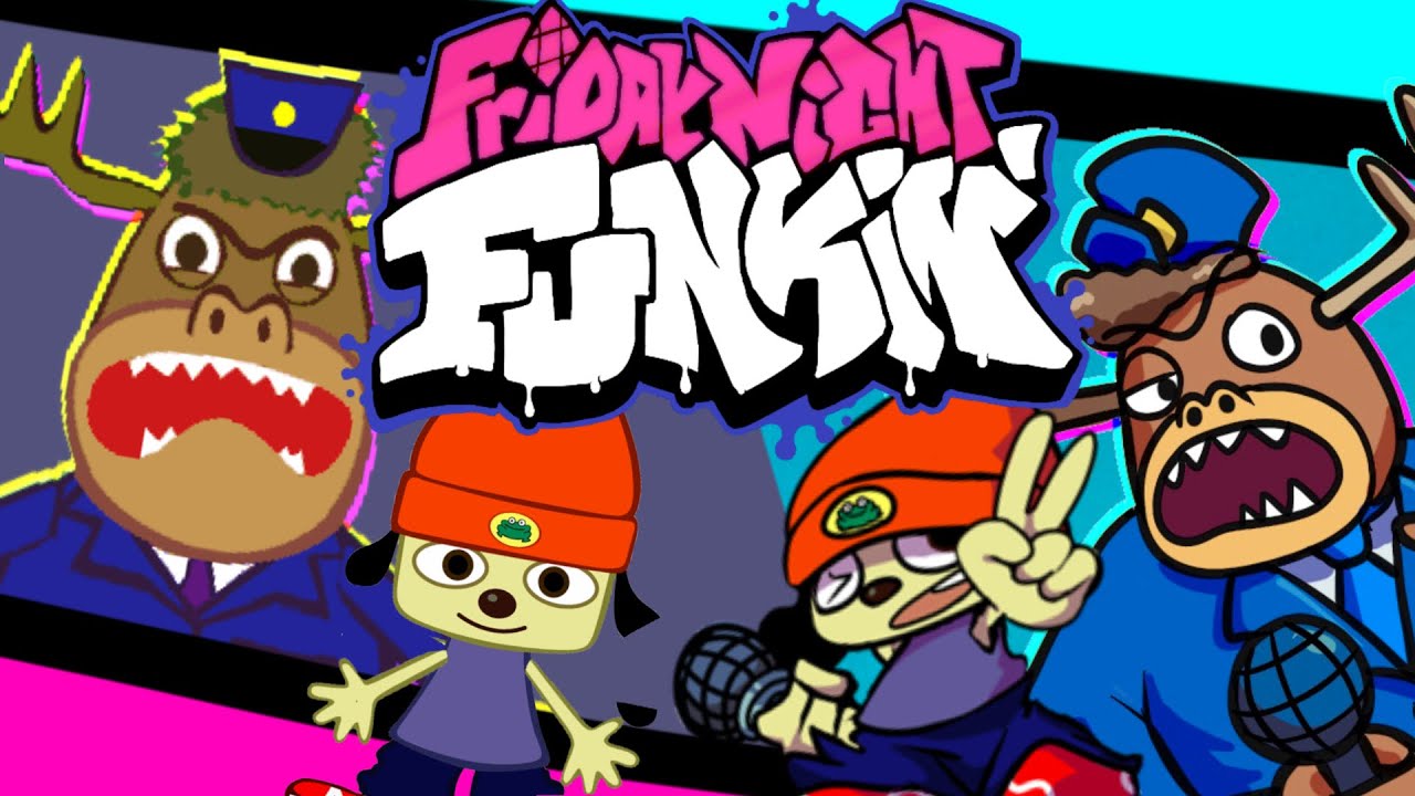 Mooselini's Car Rap - Friday Night Funkin' x PARAPPA