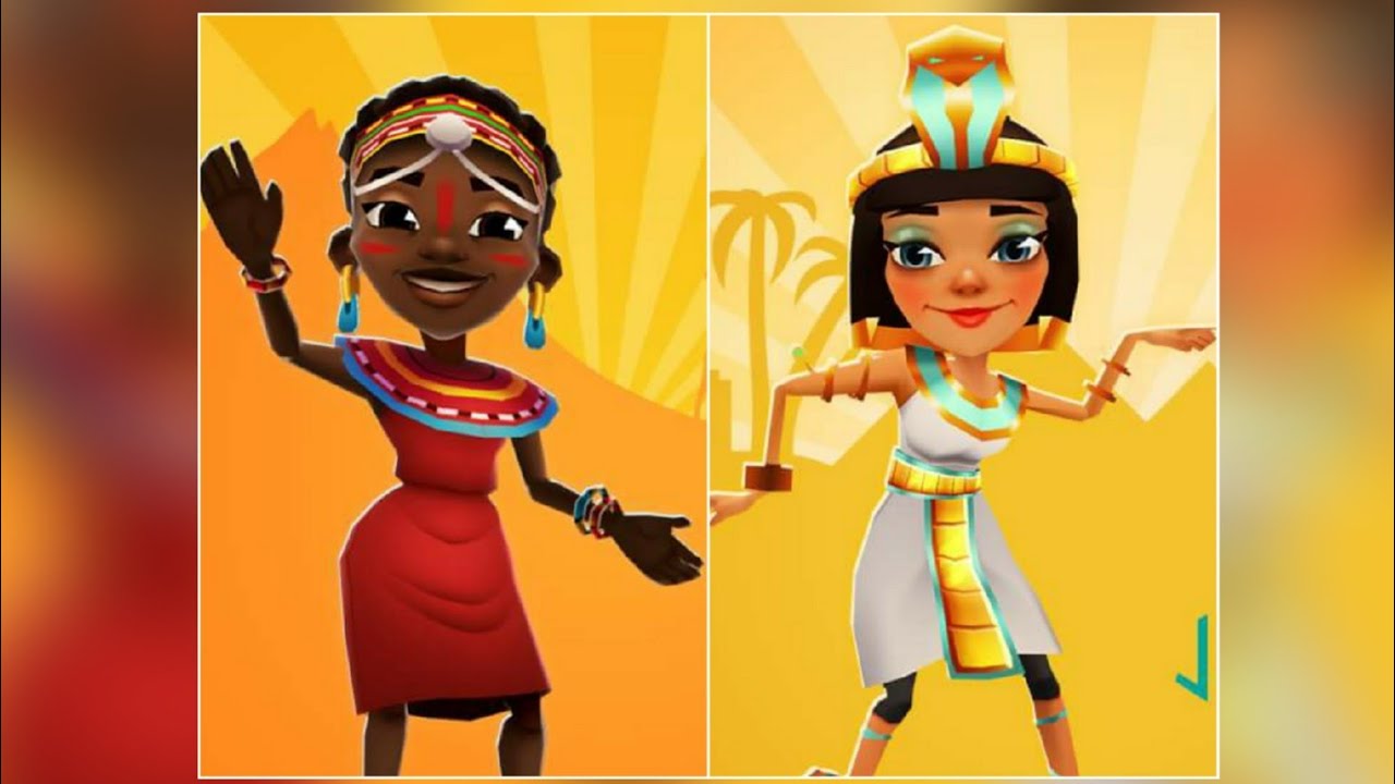 Subway Surfers: ZURI and JASMINE - African Girls