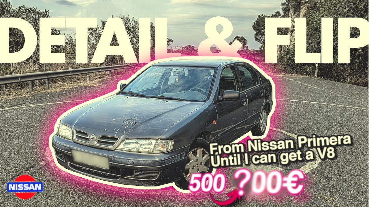 [ASMR] Neglected Nissan Primera Detail and Quick Flip - Restoration Series 01