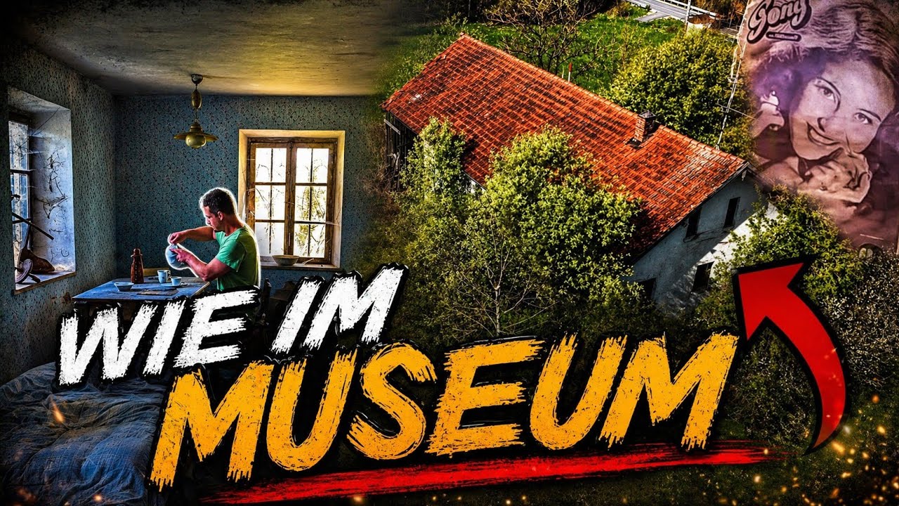 Das einsame Haus am Feld | Wie im Museum Sachen aus den 1950er gefunden 😱 Lost Places