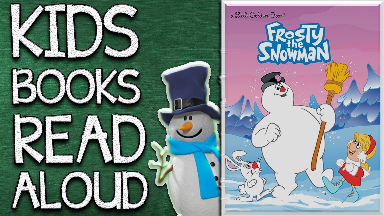 FROSTY THE SNOWMAN ☃️ Read With Me - Kids Book Read Aloud - Classic Christmas Story