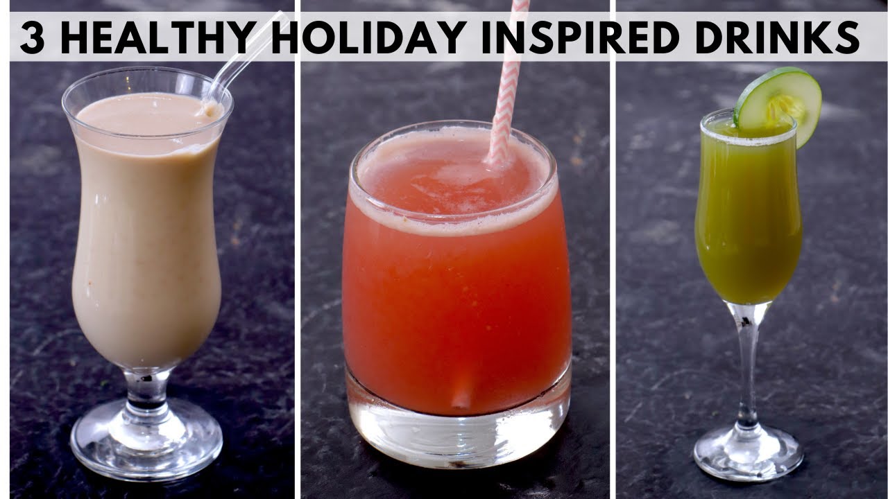 These Drinks Should Make It To Your Holiday Menu - HEALTHY, NUTRITIOUS & REFRESHING ZEELICIOUS FOODS