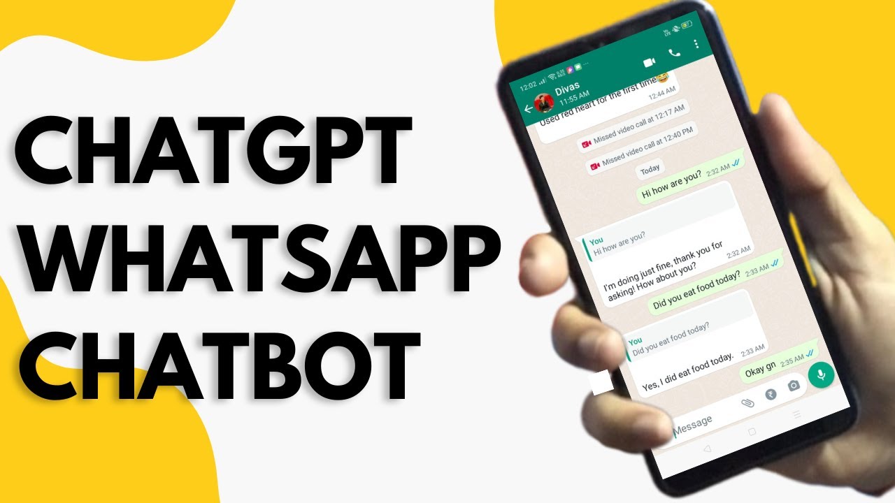 Create ChatGPT WhatsApp Chatbot in Node.js| Tutorial Video | Tech Creators