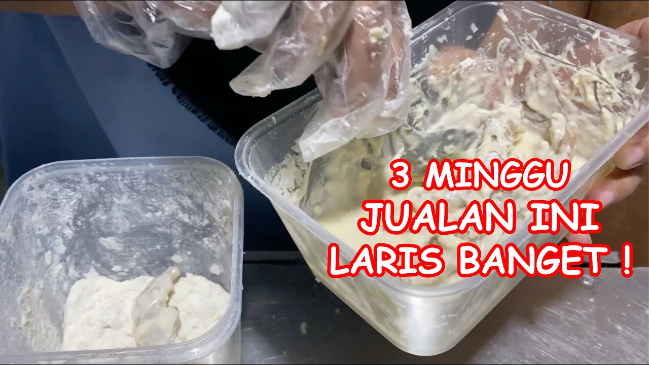 RP. 10.000 ini murah banget ! JARI JARI YG DI GORENG - INDONESIA STREET FOOD