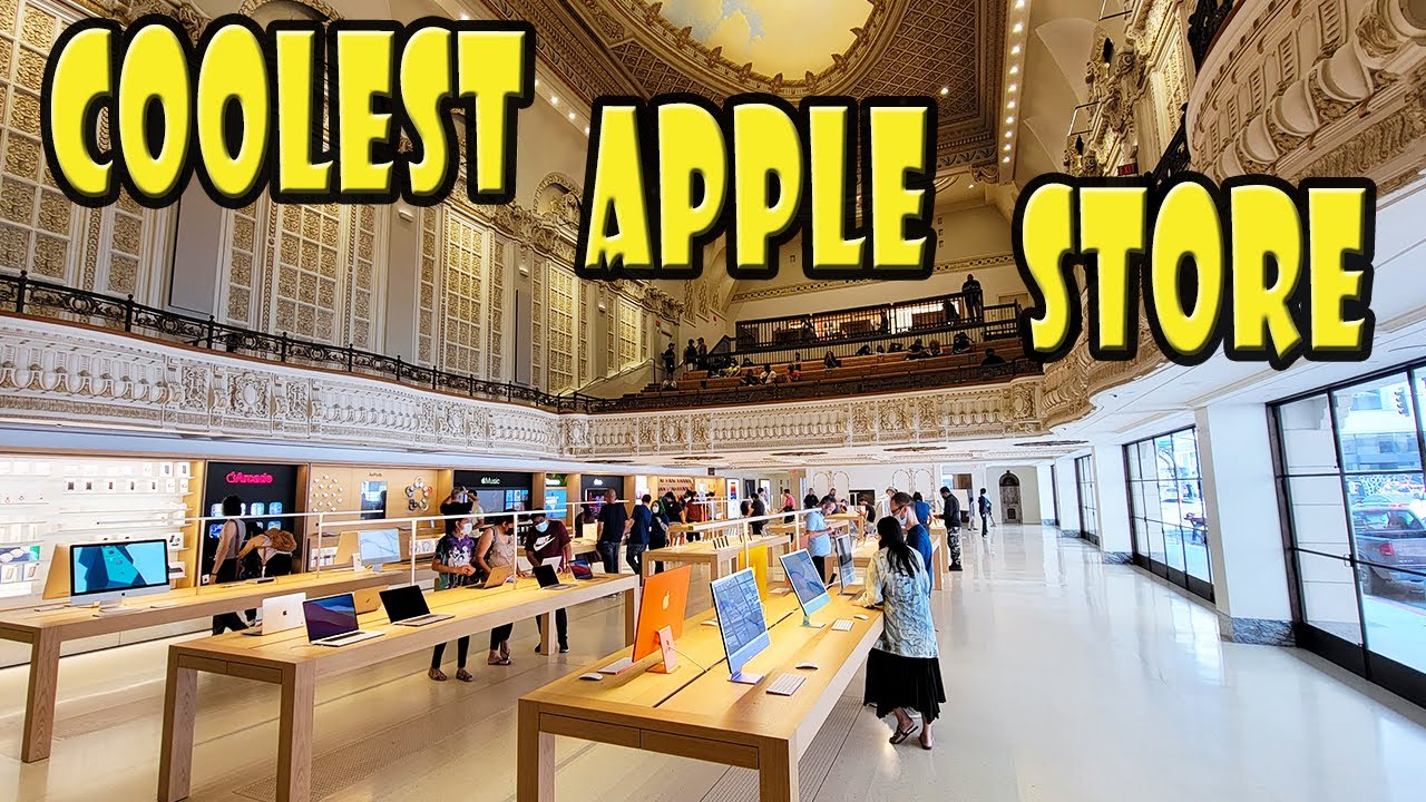 Inside Apple's Iconic New Tower Theater Store in Los Angeles