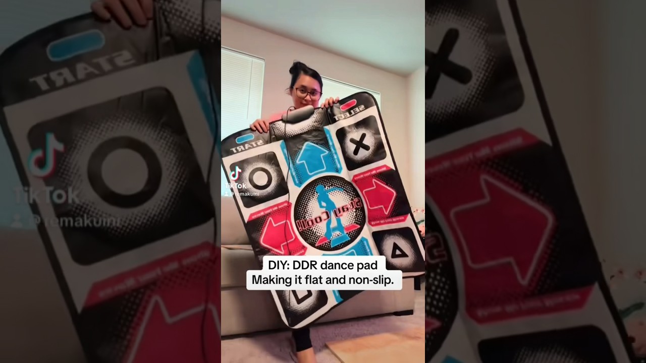DIY DDR Dance pad. #foryou #fyp #foryoupage #ddr #stepmania #dancerevolution #dancedancerevolution