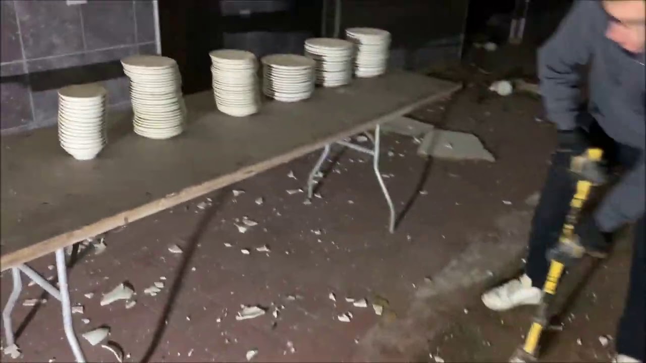 BREAKING HUNDREDS OF PLATES!