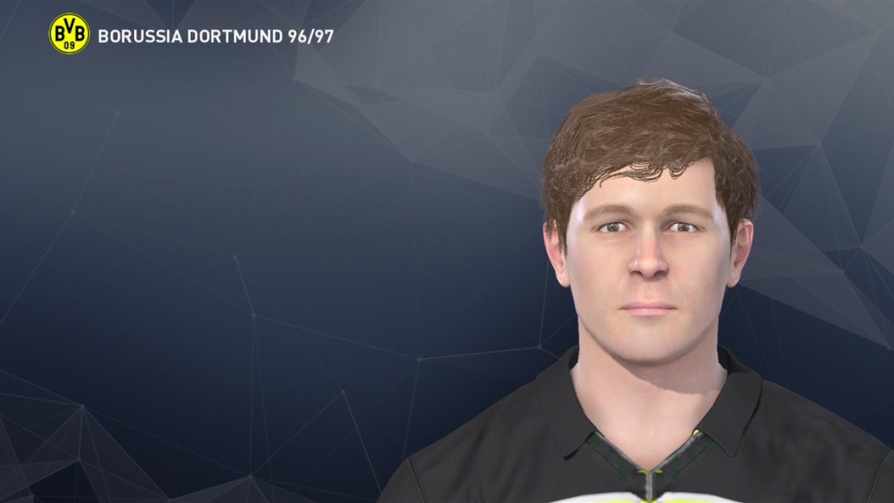 A. Moller PES 2017 face & stats (Borussia Dortmund 96/97)