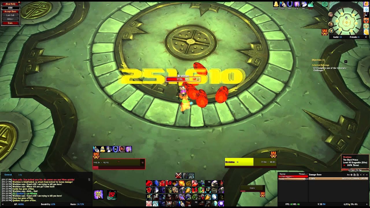 Mists of Pandaria 5.3 Legendary Questline Melee DPS Cloak Scenario