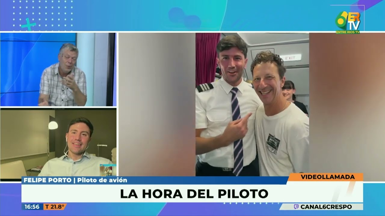 LA HORA DEL... Piloto de Avión