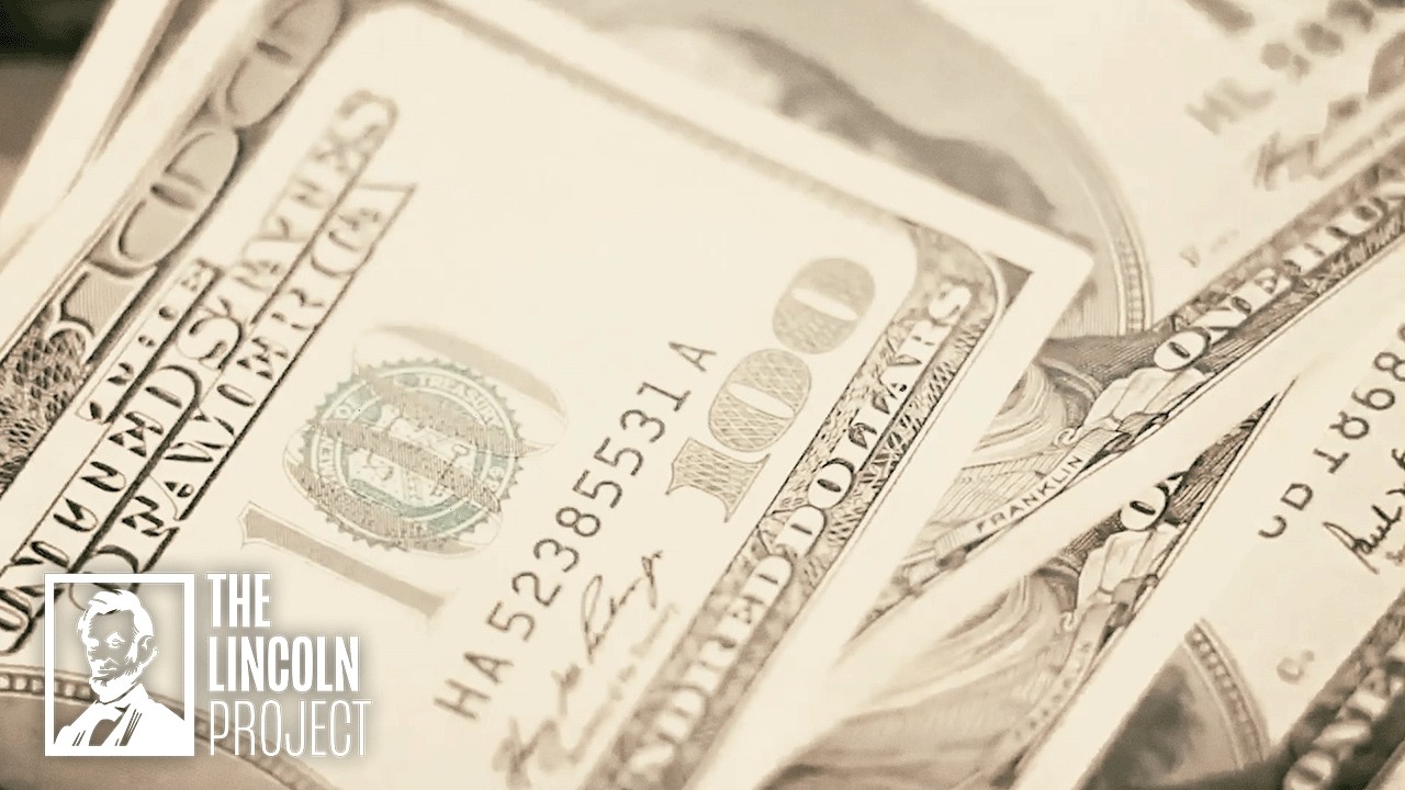 НОВАЯ РЕКЛАМА LINCOLN PROJECT: Коррупция