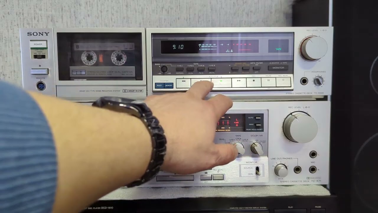 Sony TC-K555 первой версии