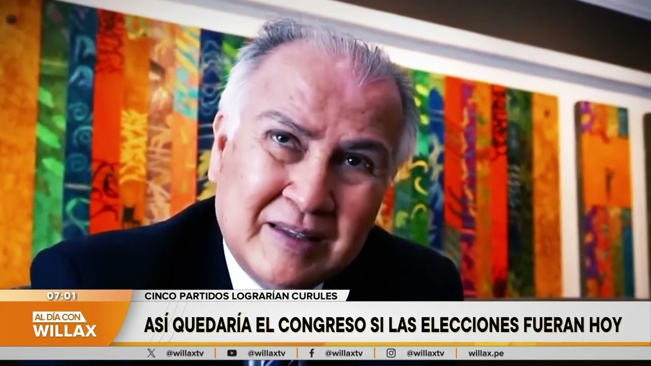 Al Día con Willax - MAR 10 - 3/5 - ASÍ QUEDARÍA EL CONGRESO SI LAS ELECCIONES FUERAN HOY | Willax
