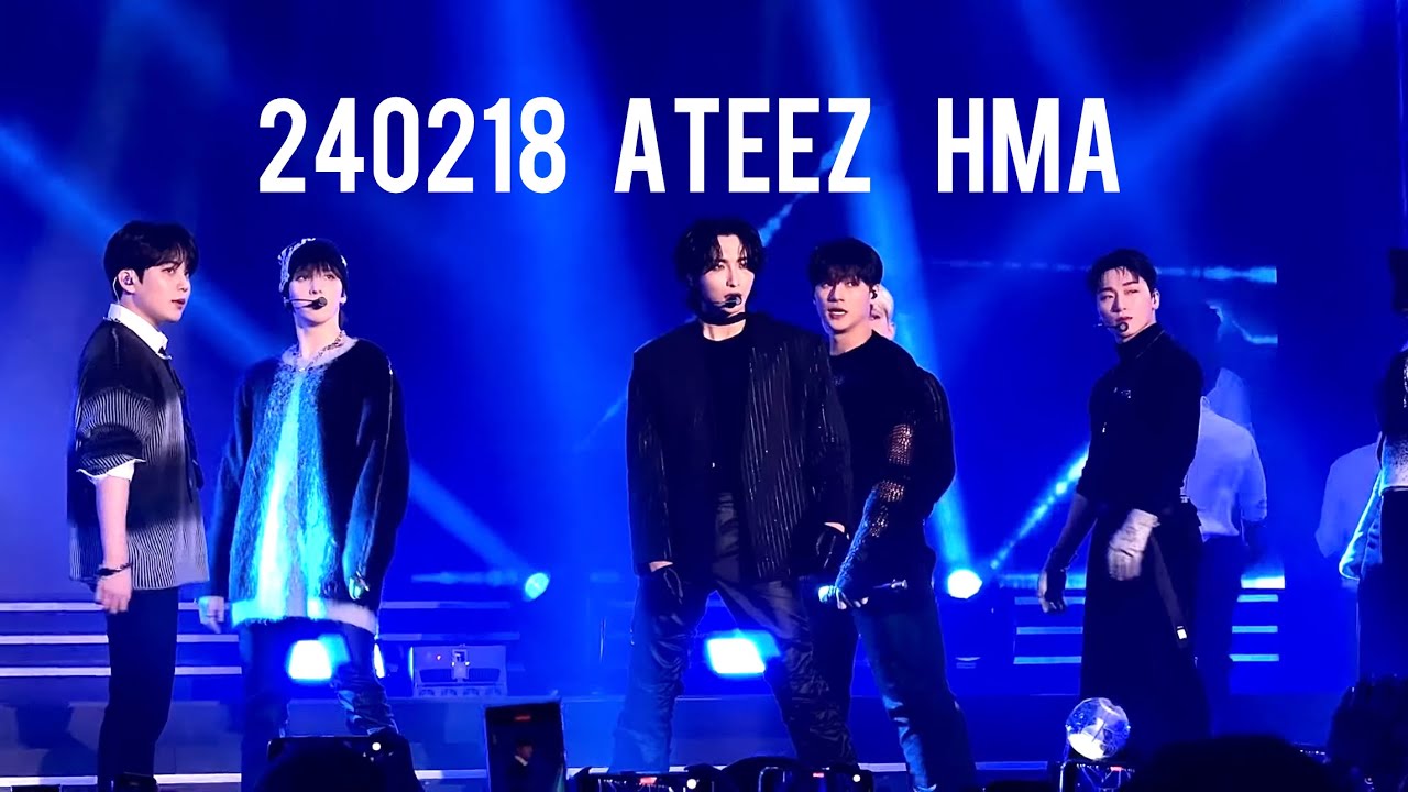 20240218 HMA ATEEZ “Crazy Form + Bouncy