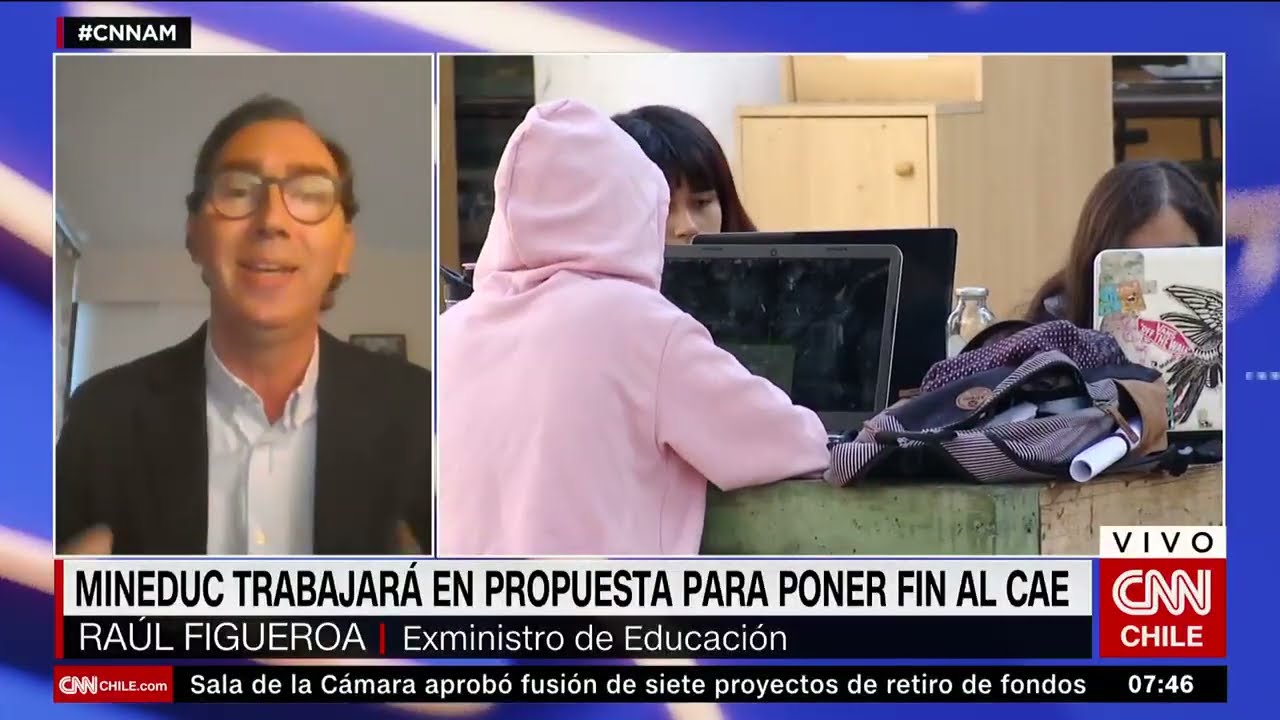 Figueroa y anuncio sobre el CAE: 