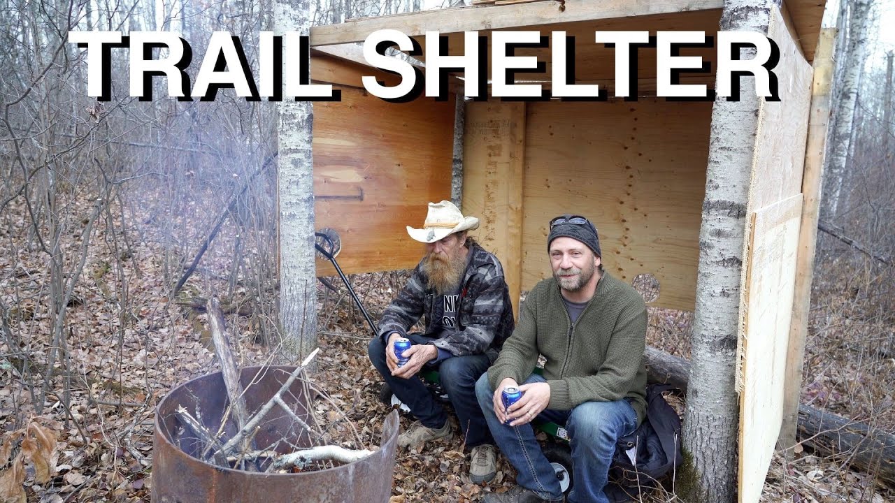 Treehouse Camping And Building A Trail Shelter