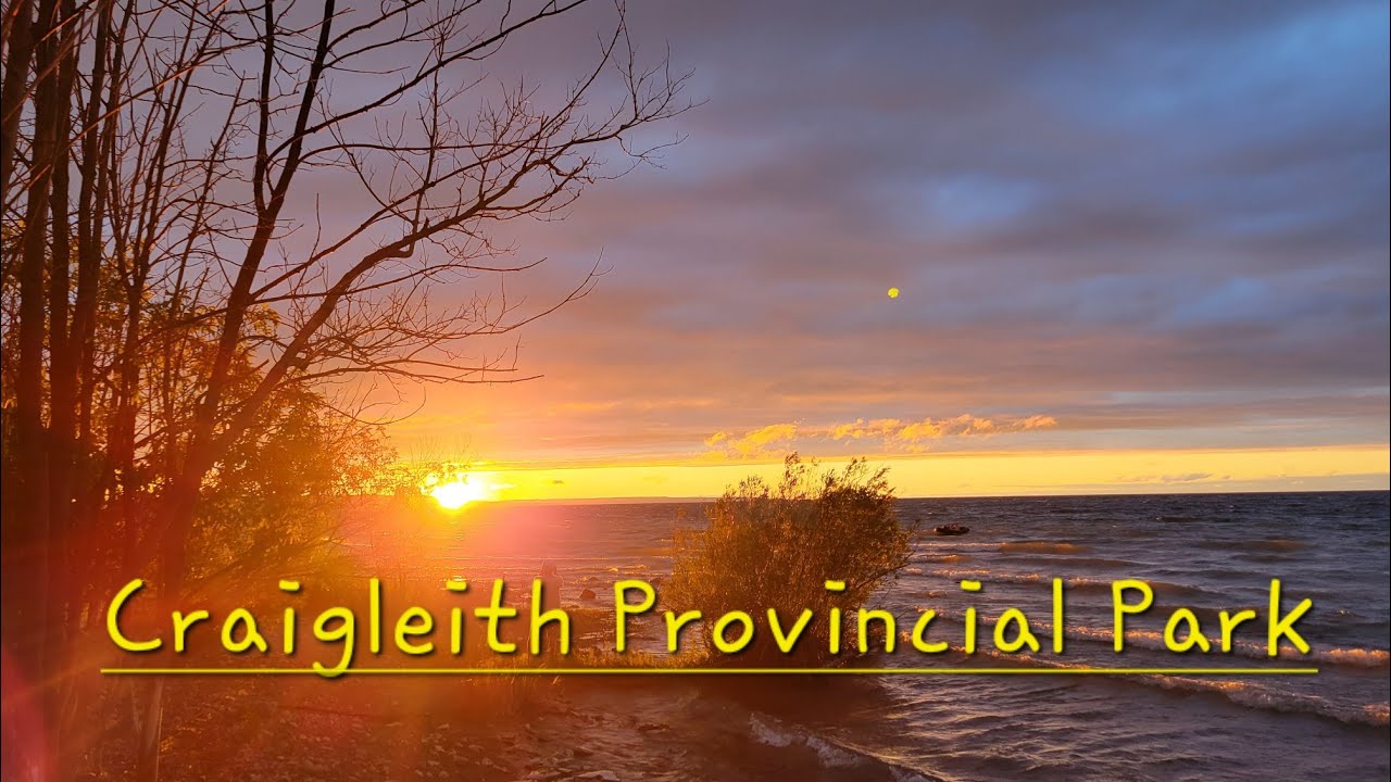 Camping at Craigleith Provincial Park