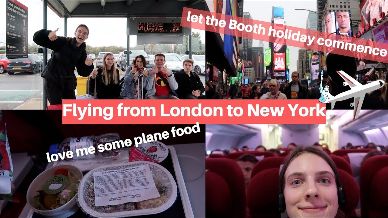 Flying to New york! Let the holiday commence...