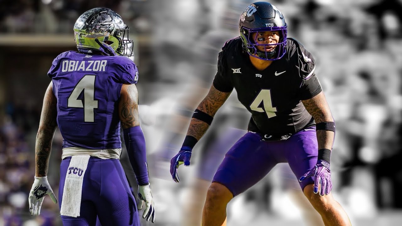 Namdi Obiazor Full 2024 TCU Highlights - LB #4