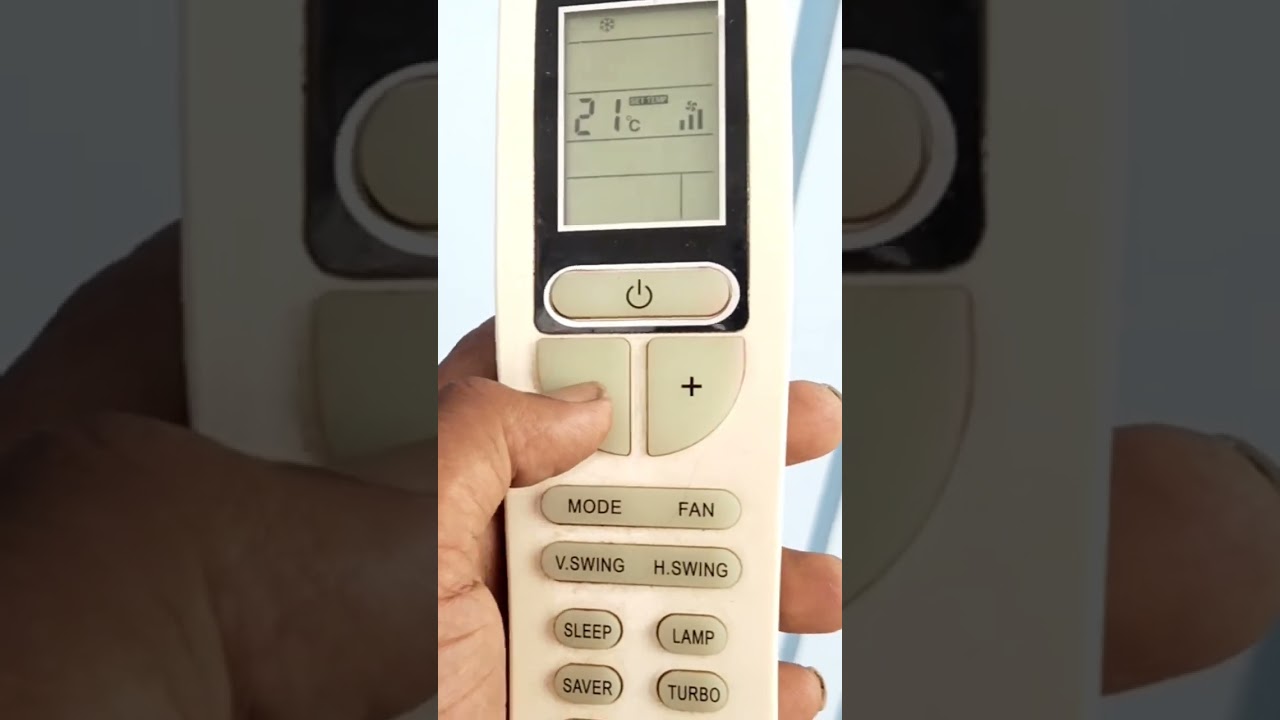 Voltas ac remote control operation