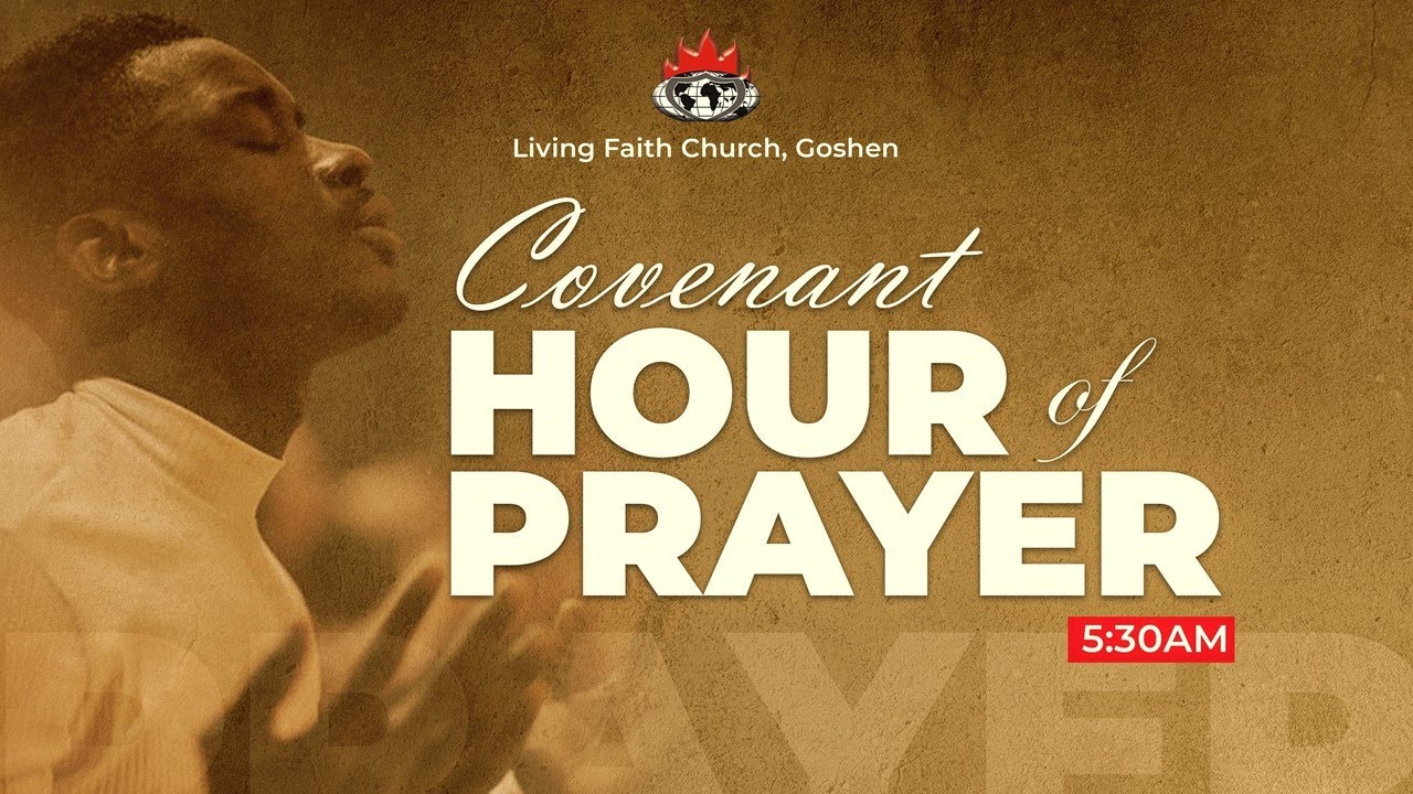 CHOP | 21 DAYS OF PRAYER & FASTING | DAY 6 | 11, JANUARY 2025 | LIVING FAITH CHURCH GOSHEN