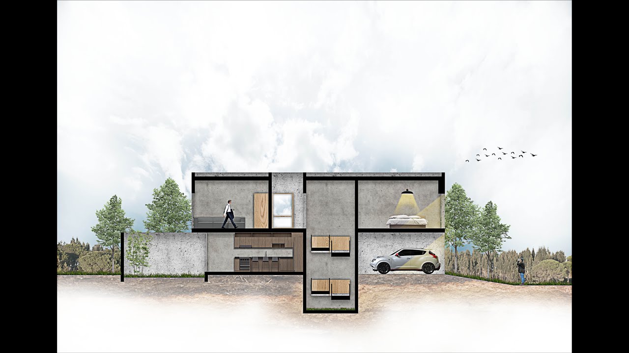 ARCHITECTURAL PHOTOSHOP COUPE / POST PRODUCTION