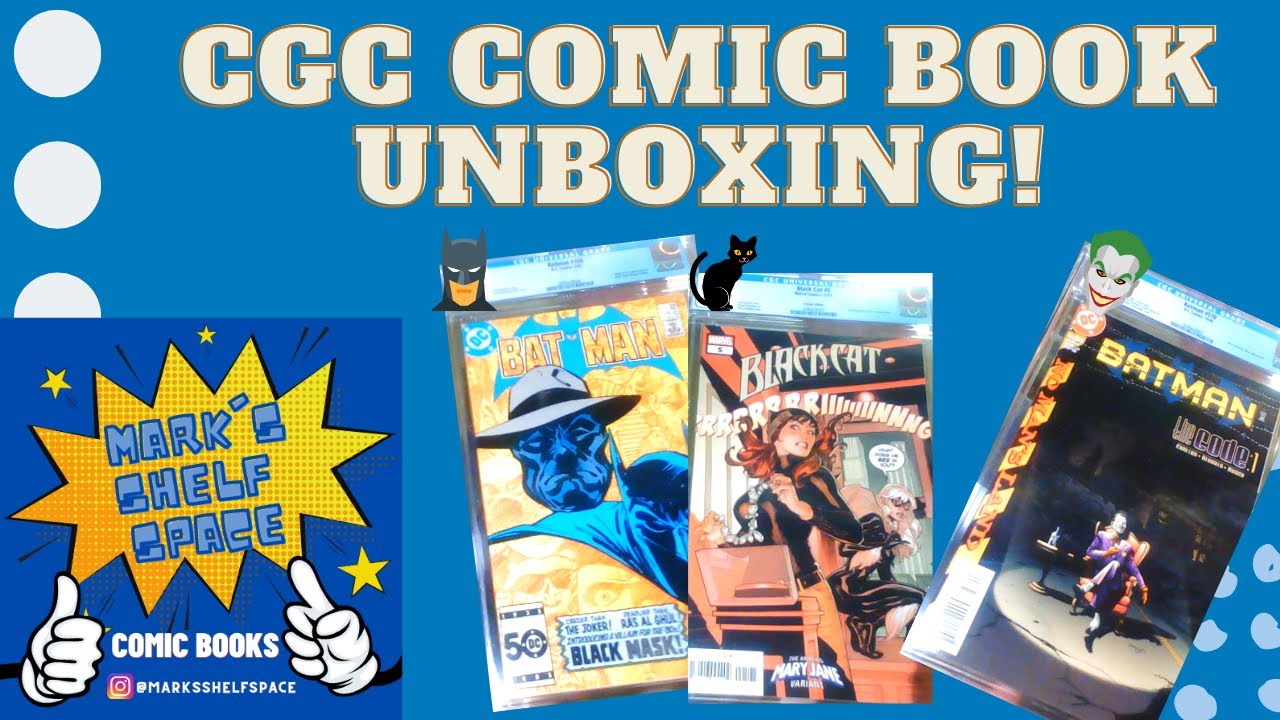 CGC Unboxing Spider-Man and Batman Modern Comic Books