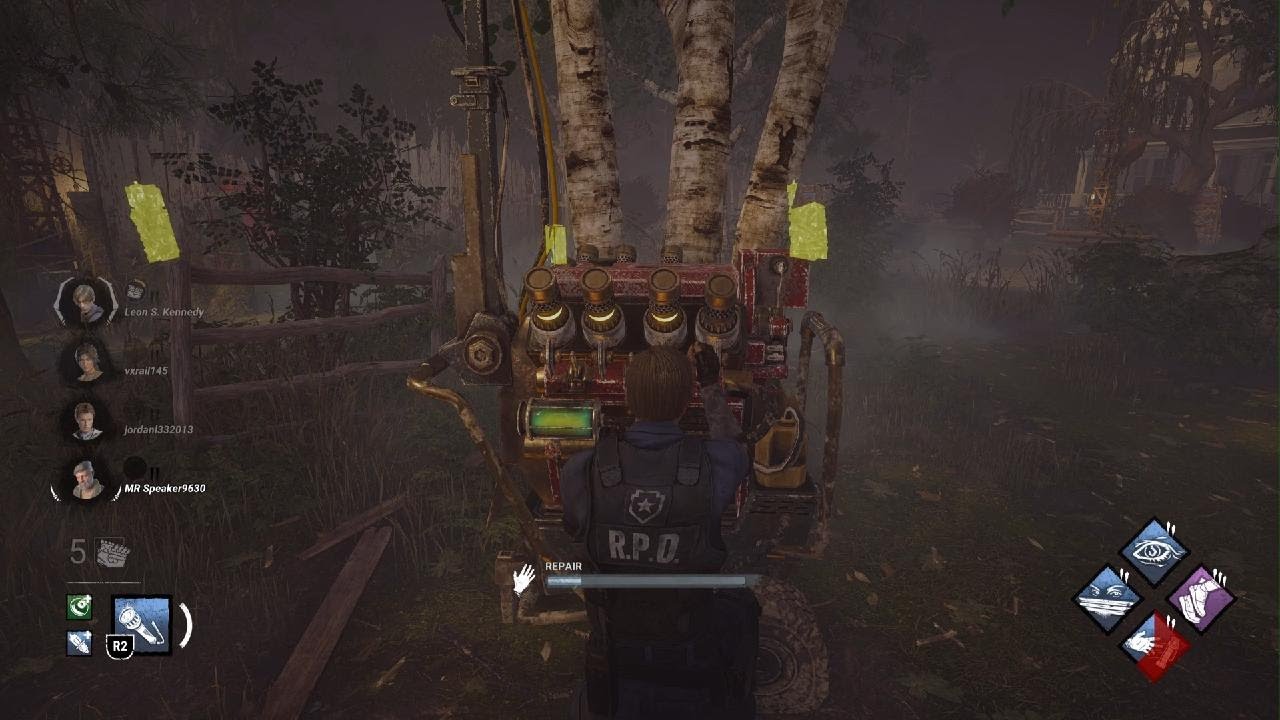 Dead by Daylight leon gameplay