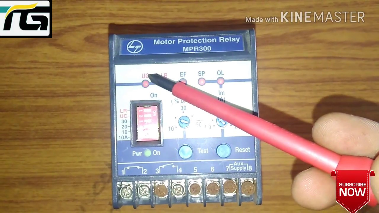 MPR 300 motor protection relay