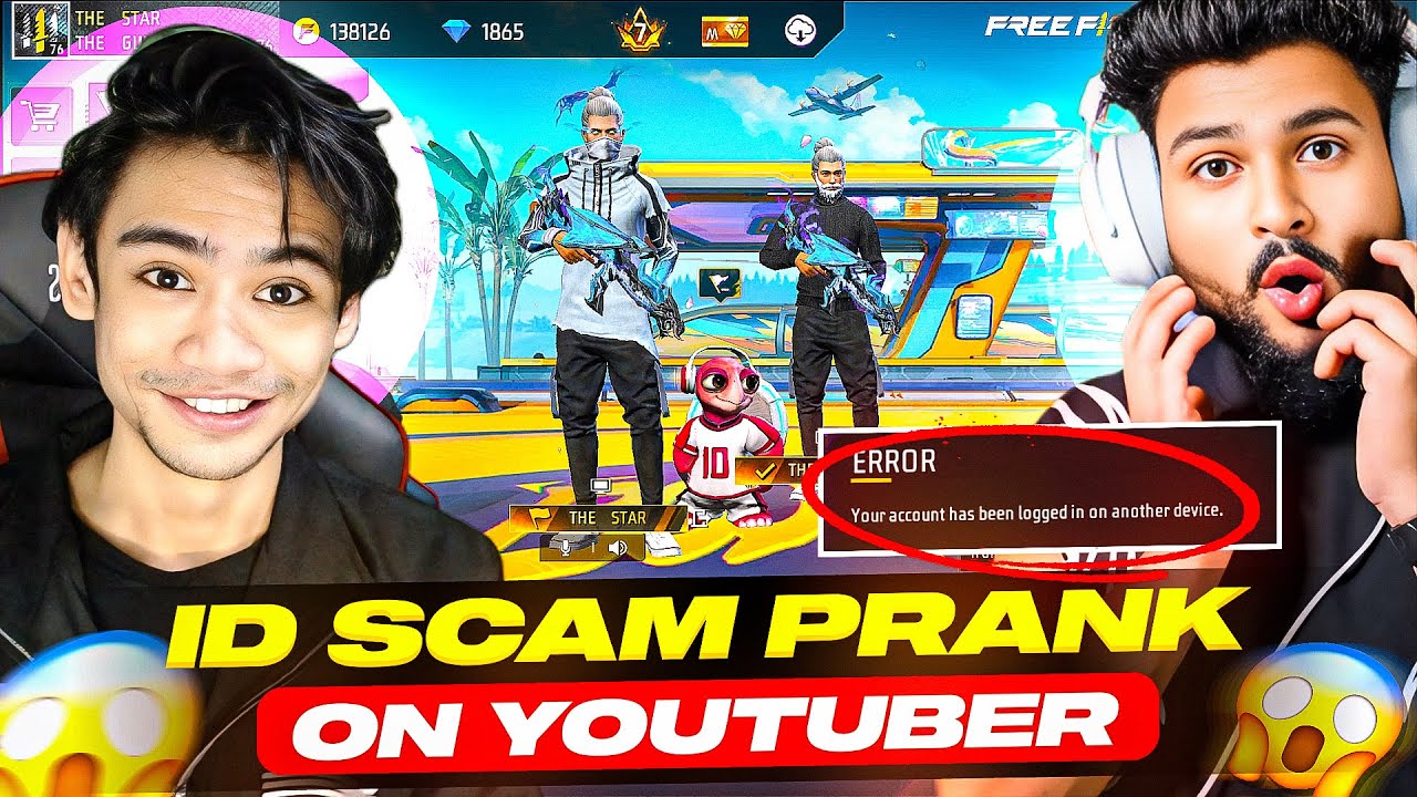 ID SCAM PRANK ON YOUTUBER || THE STAR