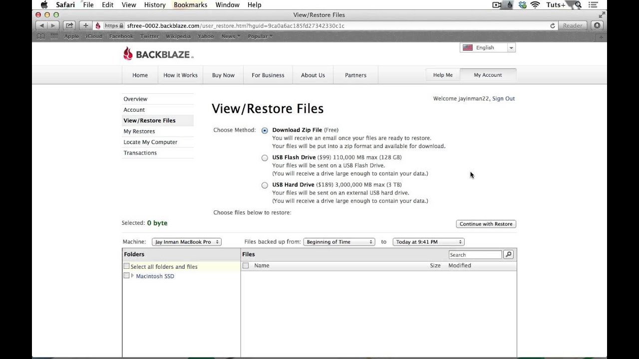 How To Install and Use Backblaze