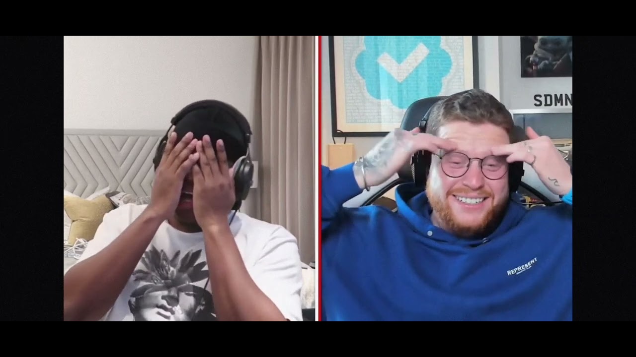 Vikstar moving mad. KSI couldn't stop laughing for 8 minutes straight. Poor Vikstar
