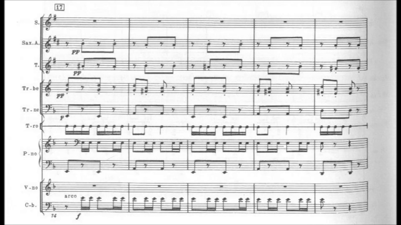 Dmitri Shostakovich - Suite for Jazz Orchestra No. 1 [Jazz suite No. 1] [With score]