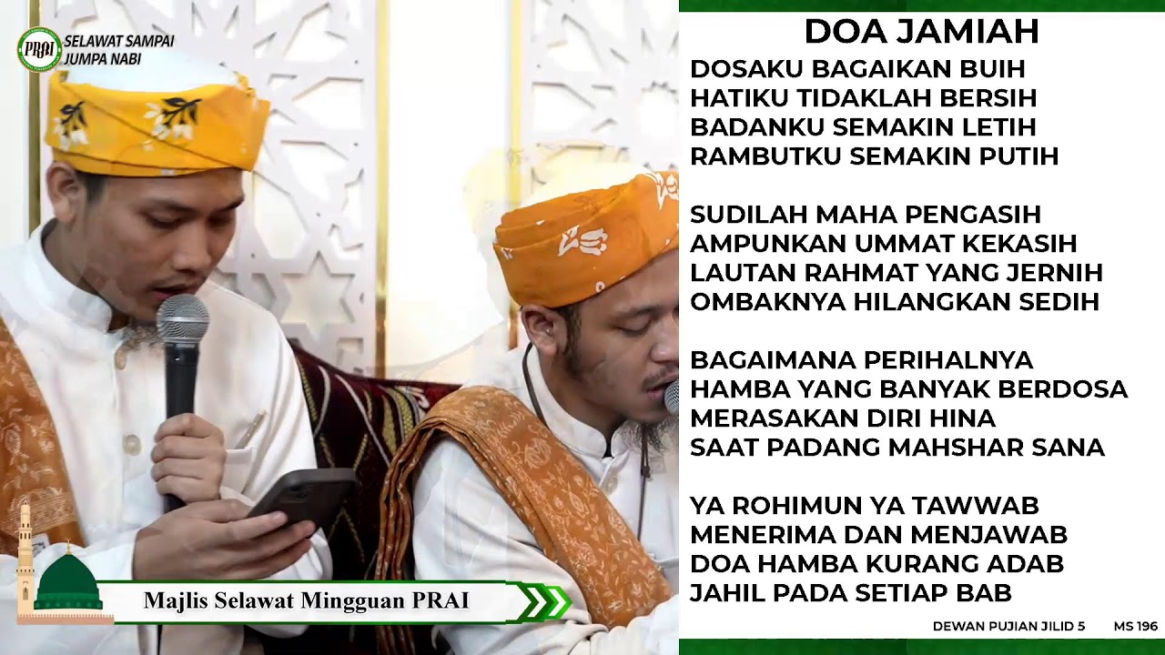 MAJLIS SELAWAT MINGGUAN PRAI ( MINGGU 4 )