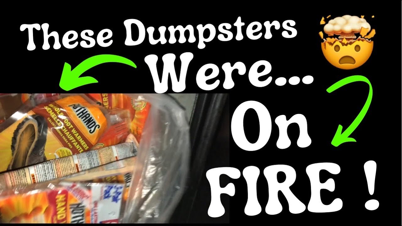 DUMPSTER DIVING - Whoa! These Dumpsters Are Loaded! & I’m Not The Only One Who Scored!