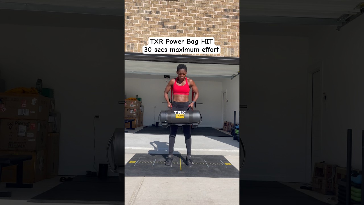 Feel the burn 🔥 with this exercise using your Power bag or sand bag #trxtraining #trxworkout #TRX