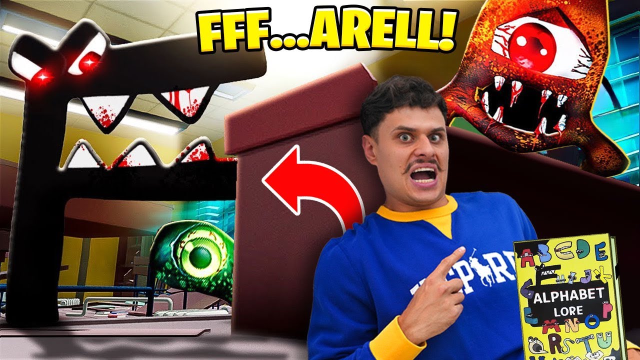UCIEKAM ZE SZKOŁY ALPHABET LORE! F JAK FARELL CHCE MNIE...
