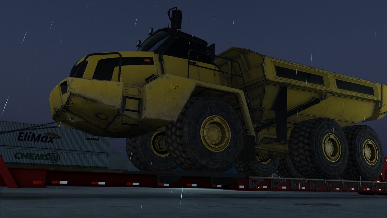 World's largest mining truck delivery Special Cargo in American Truck Simulator 🚚🇺🇸