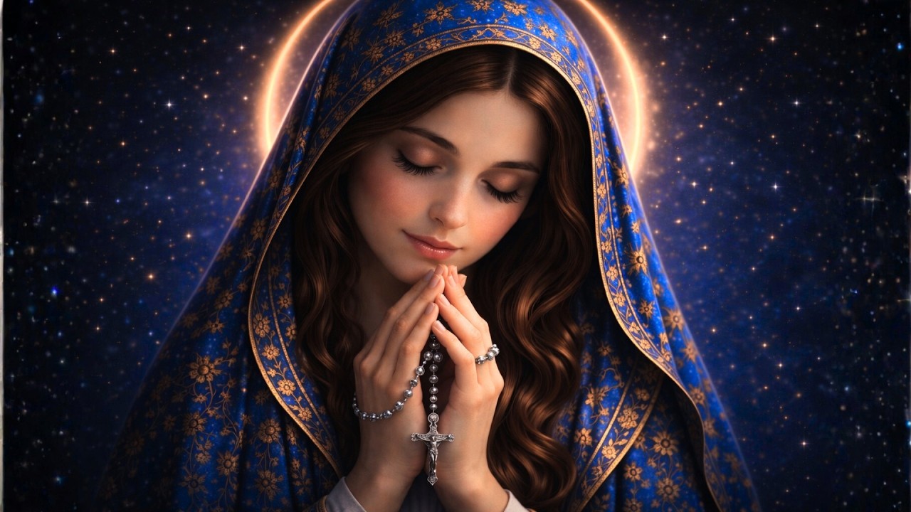 Night Prayer with Mary | Live Deep Rest & Peace Under Her Mantle